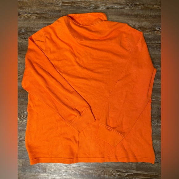 Men Club Room Orange Zip Up Pull Over Size XXL - Picture 3 of 3